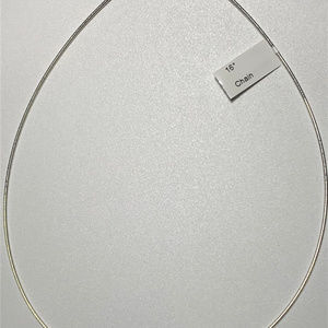 Sterling Silver Thin Round Omega Herringbone Chain